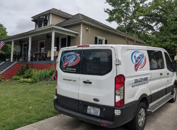 heating and air service call alamance county