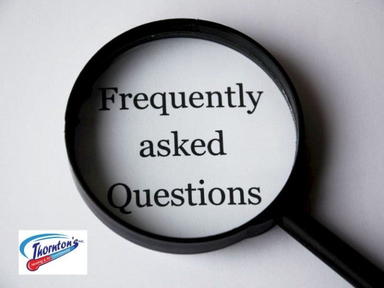 frequently asked questions about HVAC