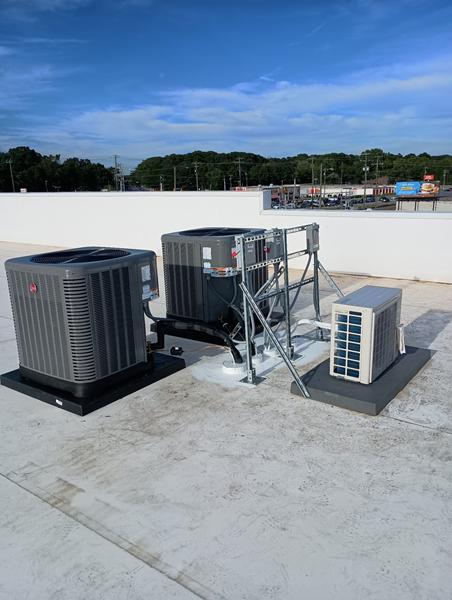 commercial hvac work